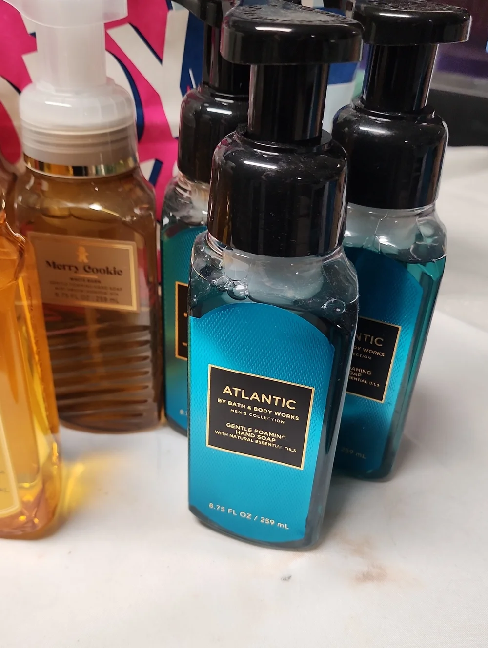 Bath & Body Works Foaming Hand Soap Assorted Scents - Blue, Green, Amber, Copper